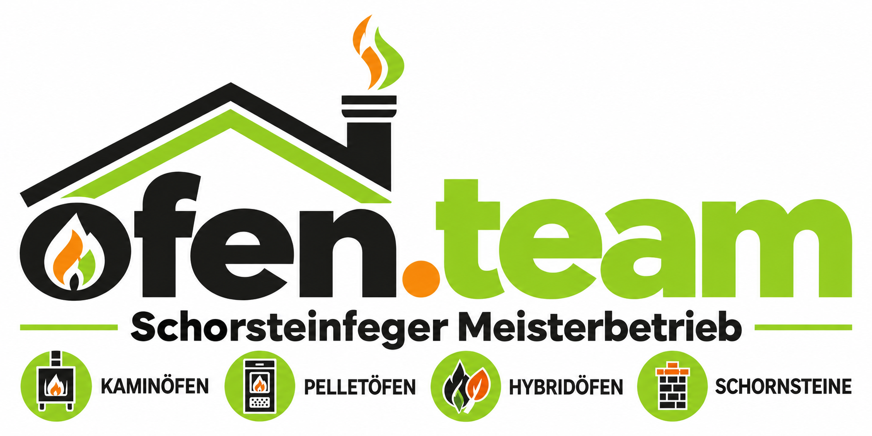 ofen.team – Schornsteinfeger Meisterbetrieb, Kaminöfen, Pelletöfen, Hybridöfen und Schornsteine
