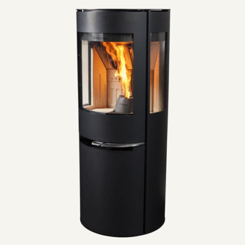 Aduro H1 Hybridofen für Scheitholz und Pellets