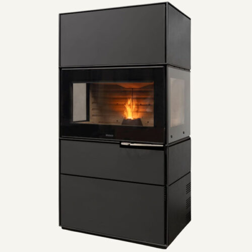Aduro H6 Lux Hybridofen für Scheitholz und Pellets