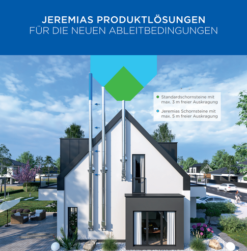 Jeremias Schornsteinlösung für Festbrennstofföfen