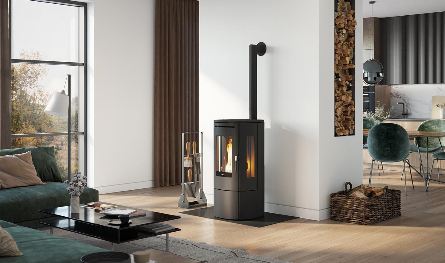 Nordic Fire Pelletofen Tjallmo originales Herstellerprodukt bei Ofen Team