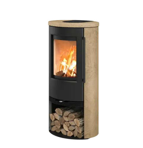 TermaTech TT21RS-CM, TermaStone Mocca Kaminofen – Produktansicht