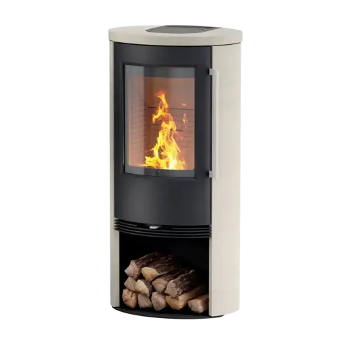 TermaTech TT21RS-WH PORTO WHITE, Sandstein Kaminofen – Produktansicht