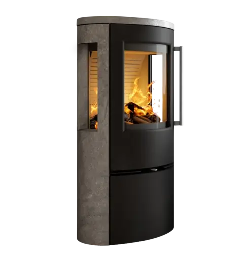 TermaTech TT23RGS, Speckstein Kaminofen – Produktansicht