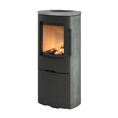 TermaTech TT44HS-CG, TermaStone Grey Kaminofen – Produktansicht