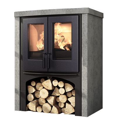 Nordic Fire Lodge Speckstein Originalproduktbild – Ofen Team