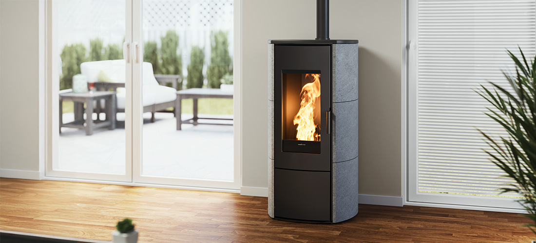 Nordic Fire Pelletofen Ilvar 7 Speckstein originales Herstellerprodukt bei Ofen Team