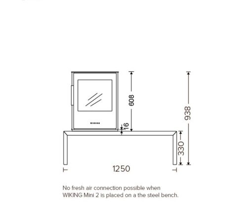 WIKING Mini 2 Kaminofen