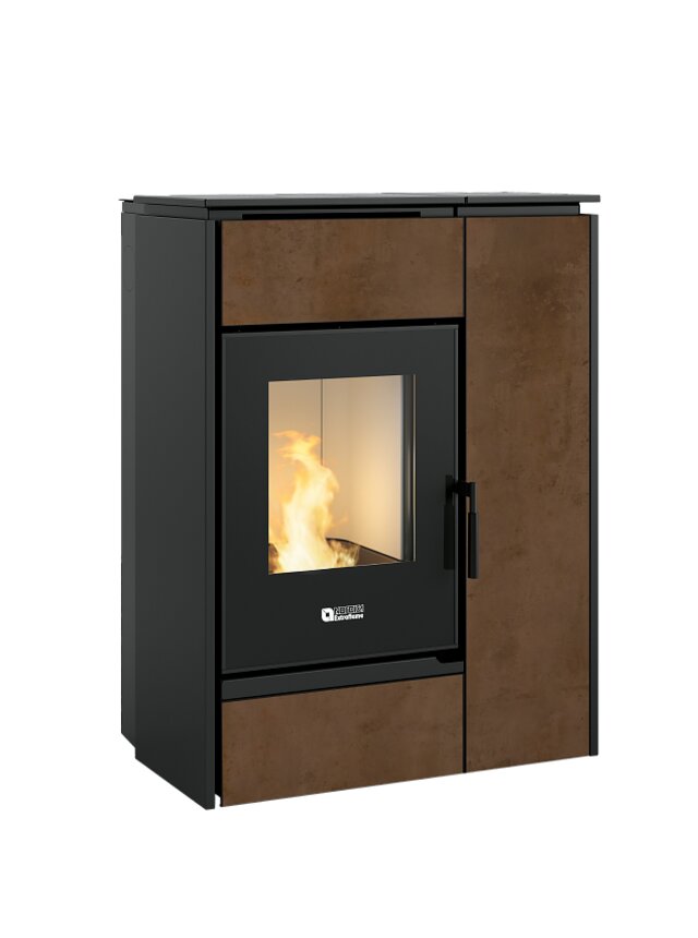 La Nordica Extraflame MARGARET GRES Hybridofen für Holz und Pellets