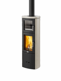 Max Blank Turin BF Stone – Kaminofen mit Backfach | Lieferung & Montage Original Herstellerfoto